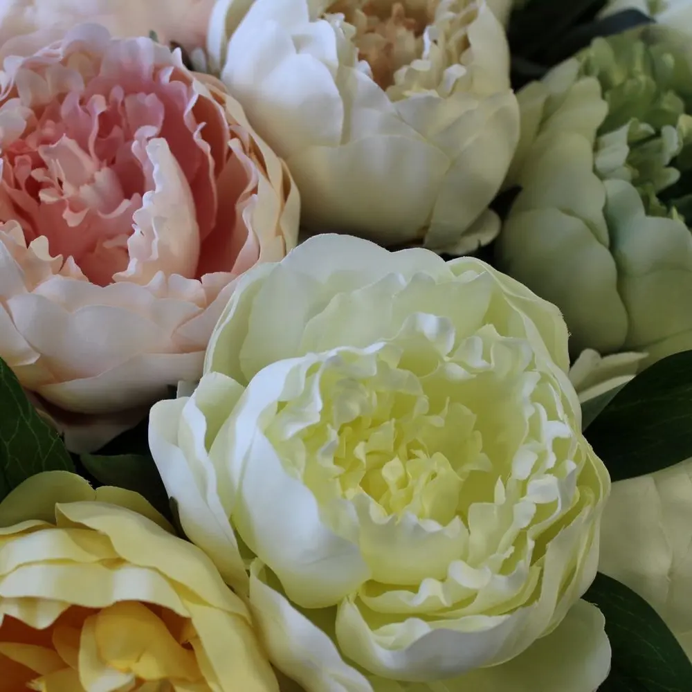 Silk Peony Bouquets, Chrysanthemum & Dahlia Flowers Wholesale Australia