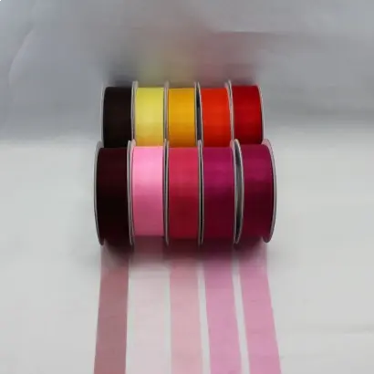 Wholesale Organza Ribbon Plain or Wired to make Bows & Decorate Gifts