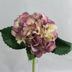 Classic Artificial Hydrangea Flower Lilac 49cm