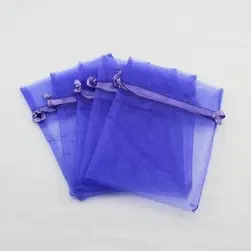 Organza Bag Medium Purple