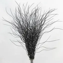 Artificial Long Moss Bush 54cm Black