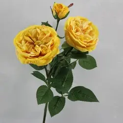 Louis Rose Spray 61cm Yellow