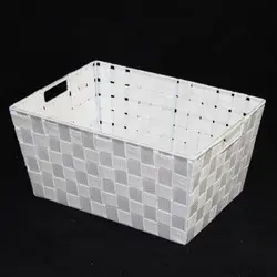 Rect Tapered PP Storage White 40.5x28x16.5cm height