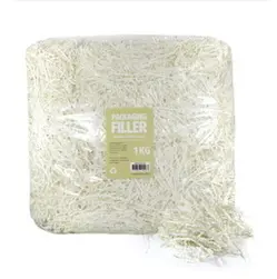 Shredded Paper Filler 1KG Vanilla Cream