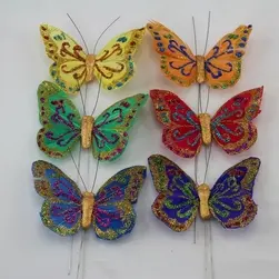 Glitter Butterflies (12) 50% OFF !!!!