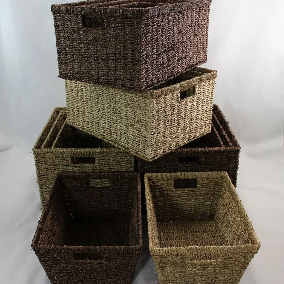 Bulk Wholesale Hamper Willow Wicker Seagrass Baskets