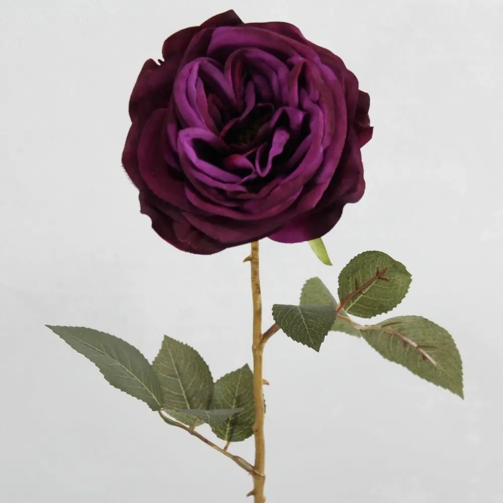 Gina Rose 65cm Purple - Silk Flowers - Artificial Plants / Artificial ...