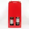1. Double Wine Box 17x9x33cm height Red thumbnail