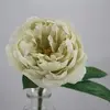 Artificial Short Stem Peony  Beige 33cm thumbnail