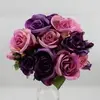 Rosebud Bush x 13 25cm Purple Mix thumbnail