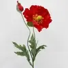 Poppy Spray 40cm Rust Red thumbnail