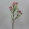 1. Short Wax Flower Pick 27cm Pink thumbnail