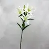 1. Asiatic Tiger Lily Spray 73cm White thumbnail