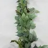 1. Deluxe Mixed Ficus Fittonia & Berry Garland 6ft thumbnail