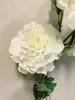 1. Ruffle Carnation x 3 63cm White thumbnail