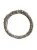 Rattan Cane Wreath 40cm Whitewash thumbnail