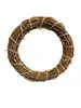 Rattan Cane Wreath 30cm Natural thumbnail
