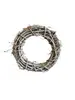 Rattan Cane Wreath 20cm Whitewash thumbnail
