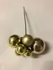 Christmas Bauble Pick  18cm Gold thumbnail