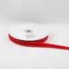1. 15mm x 30m Saddlestitch Grosgrain Ribbon Red/White thumbnail