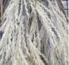 1. Hanging Dried Look Wheat Grass Bush 83cm White thumbnail