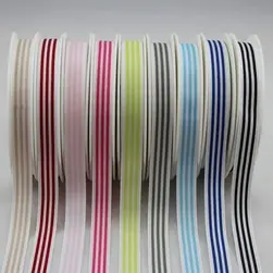 Striped Grosgrain Ribbon 15mmx20m