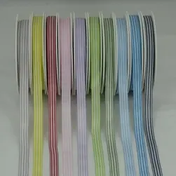 Small Stripes Satin Ribbon 10mmx25m
