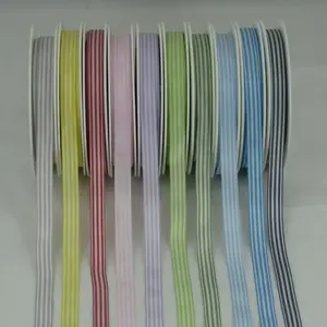 Small Stripes Satin Ribbon 10mmx25m