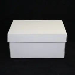 Deep Small Shirt Box 32x23x15cm White
