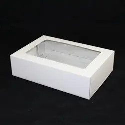 Small Gourmet Display Box White
