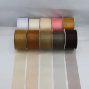 Cut Edge Organza Ribbon 50mm x 50m #1