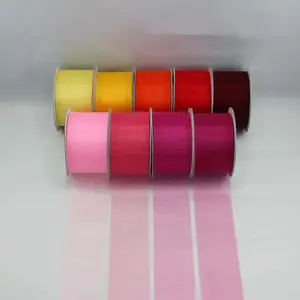 Cut Edge Organza Ribbon 50mm x 50m #2