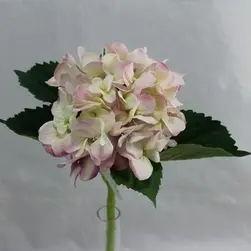Classic Artificial Hydrangea Flower Pink 49cm