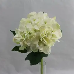 Classic Hydrangea Flower Cream 49cm