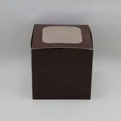Single Cupcake Box Chocolate