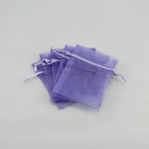 Organza Bag Small Lavender 7.5x10cm (Bulk Discount !)