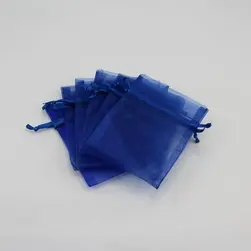 Organza Bag Small 7.5x10cm Royal Blue (Bulk Discount !)