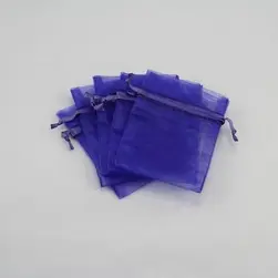 Organza Bag Small 7.5x10cm Purple (Bulk Discount !)