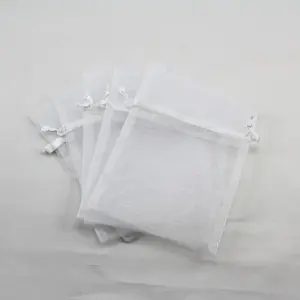 Organza Bag Medium White