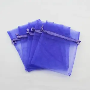 Organza Bag Medium Purple