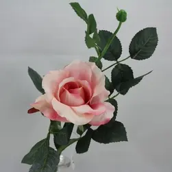 Short Stem Alice Rose 42cm Soft Pink