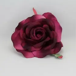 Rose Head Burgundy