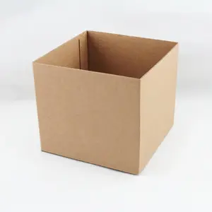 Small Square Box Base 13x13x12cm height Natural