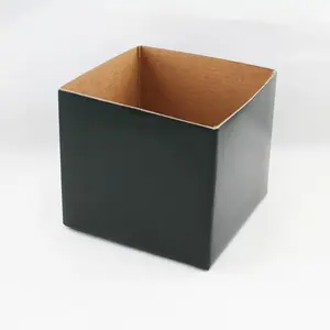 Small Square Box Base 13x13x12cm height Hunter Green