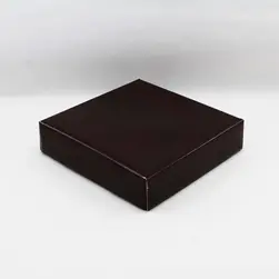 Small Square Box Lid Chocolate