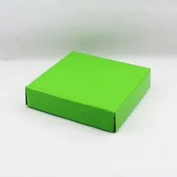 Small Square Box Lid Lime