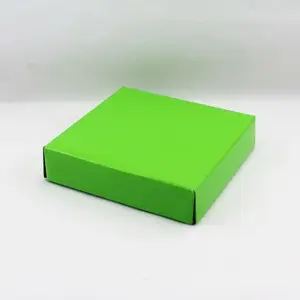 Small Square Box Lid Lime