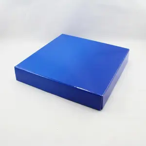 Large Square Box Lid Royal Blue