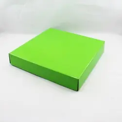 Large Square Box Lid Lime