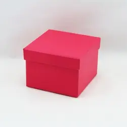 Solid Box Small Hot Pink